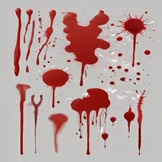 blood splatters png