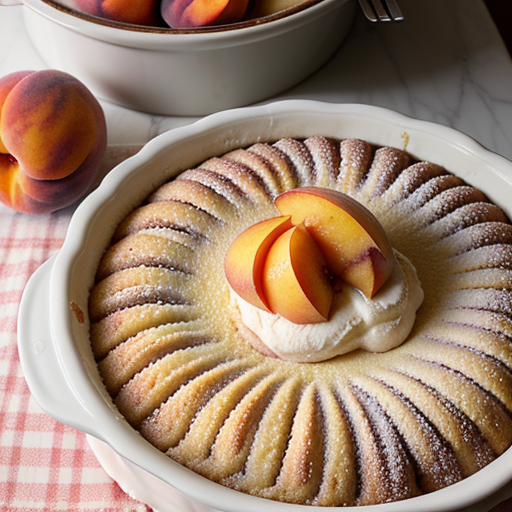 how to make peach cobbler with cake mix