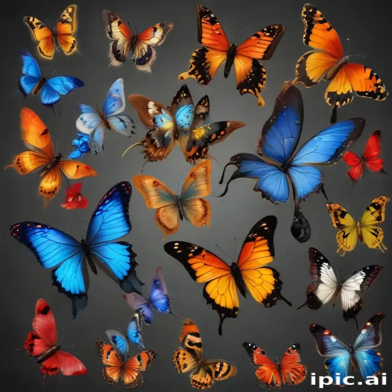 butterflies png transparent
