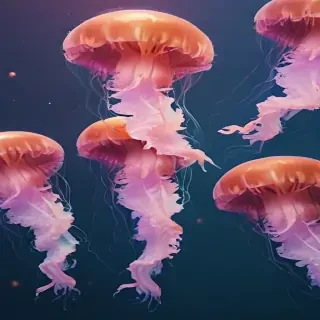 aesthetic jellyfish wallpaper