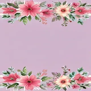 clipart borders flowers