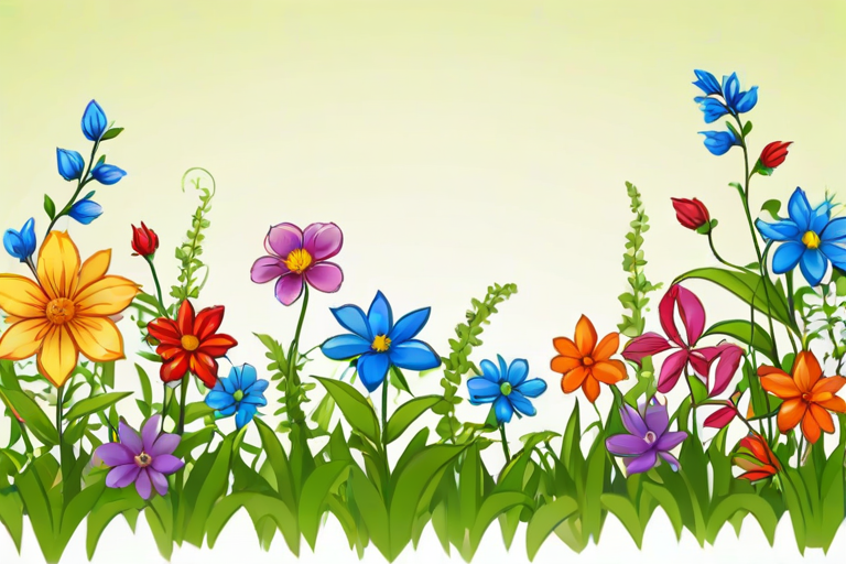flower border clipart