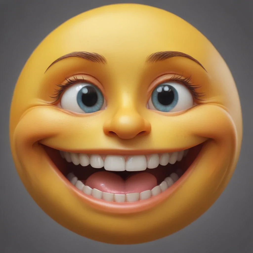 smiley face no background