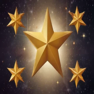 christmas stars clipart