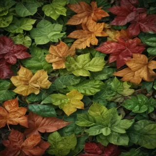 background leaves