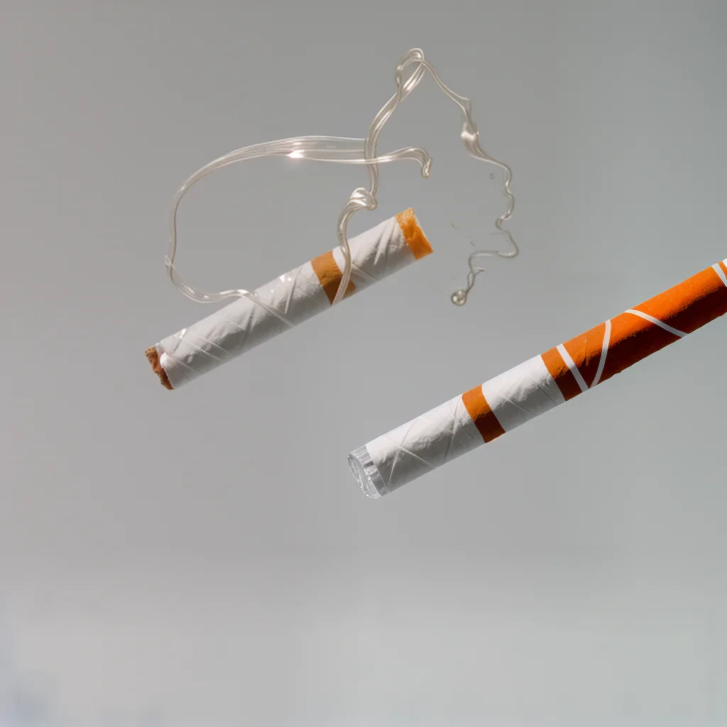 transparent cigarette