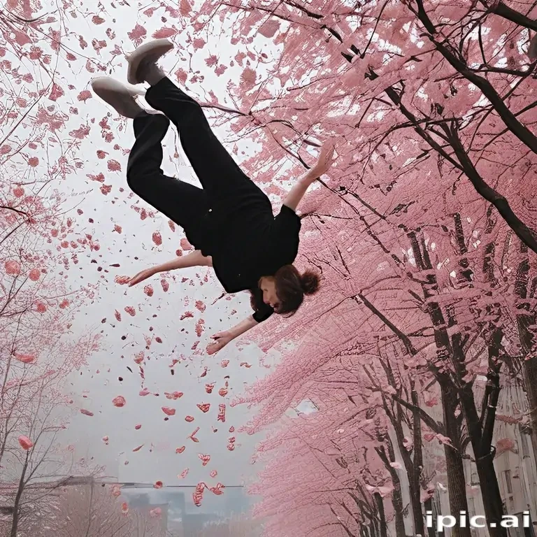 aesthetic falling