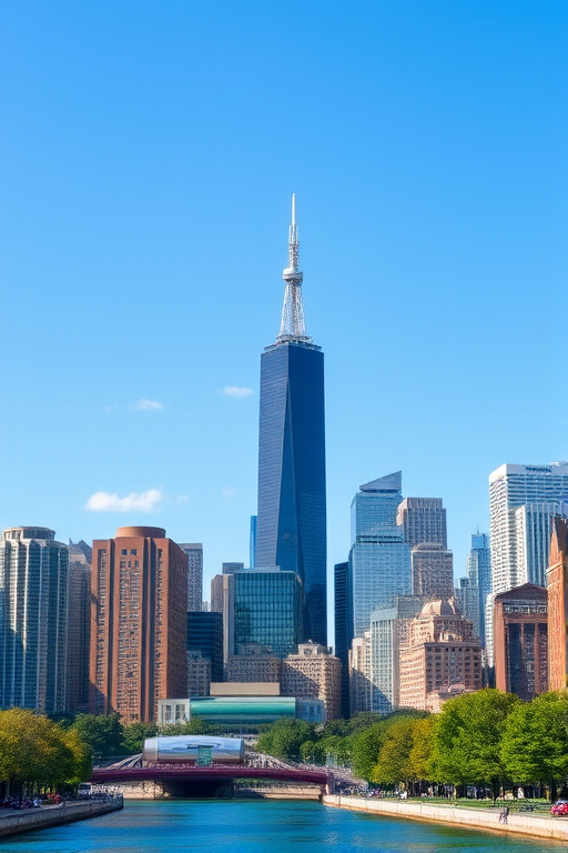 chicago skyline png