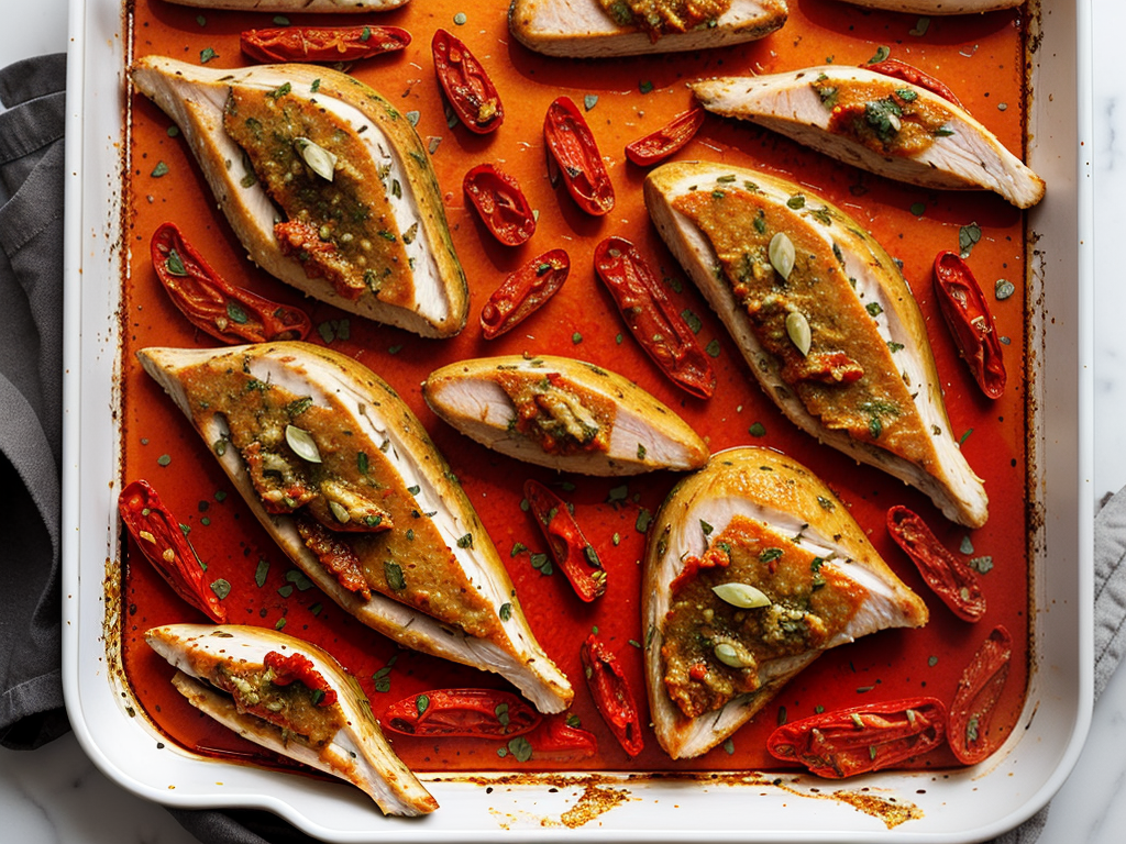 sun dried tomato pesto chicken