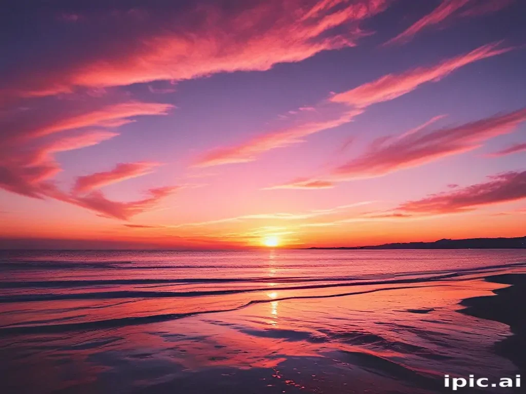 aesthetic sunset wallpaper