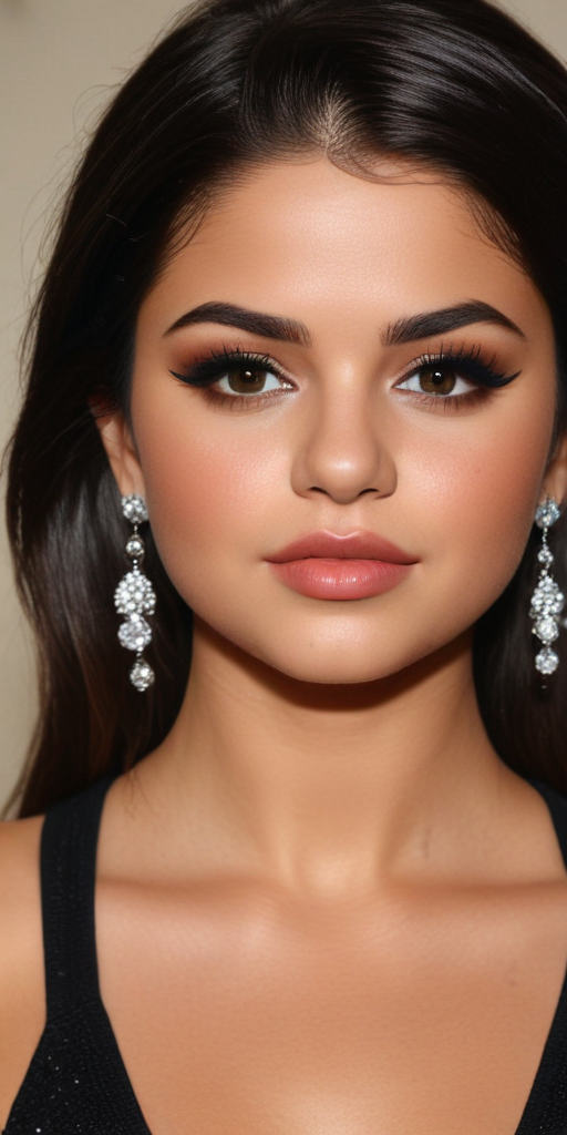 maquillaje de selena gomez