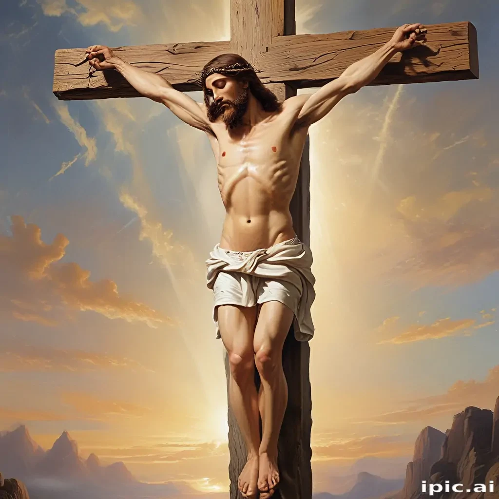 jesus christ on the cross pictures
