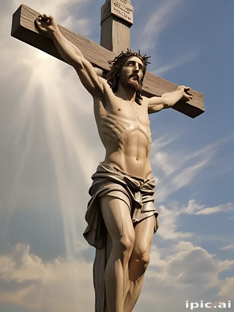pics of jesus on the cross