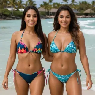 latinas in bikinis