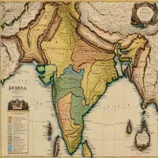 map of india