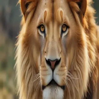 transparent lion