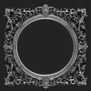 frame clipart black and white