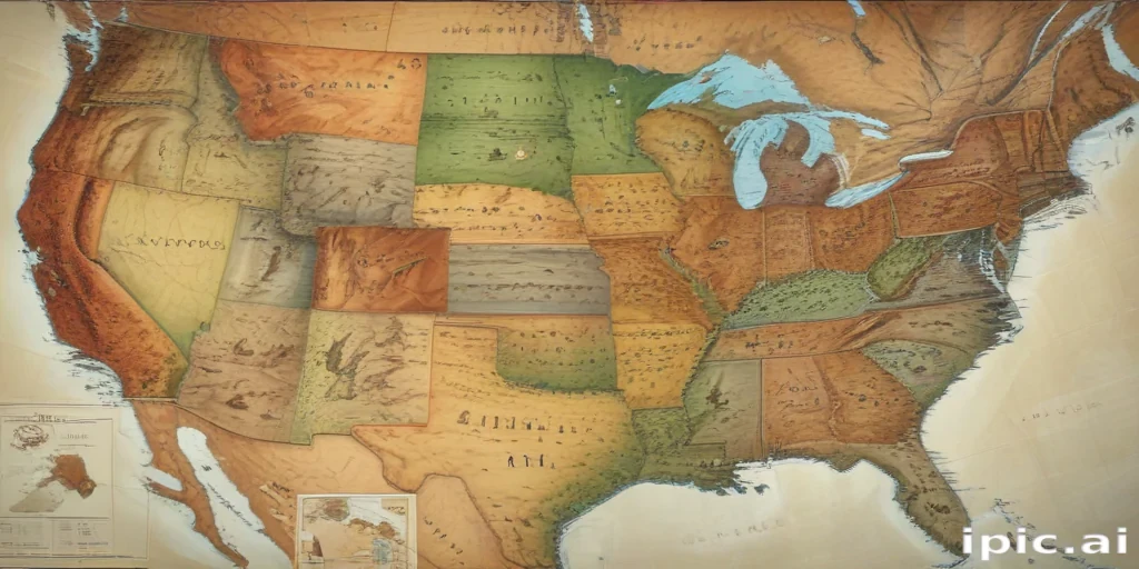 map of usa