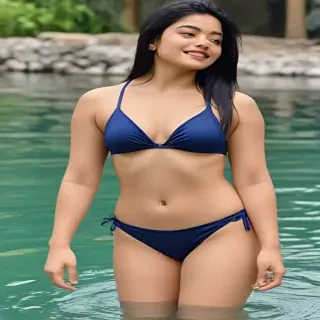 rashmika mandana bikini