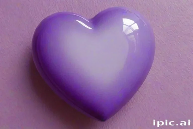 aesthetic purple heart