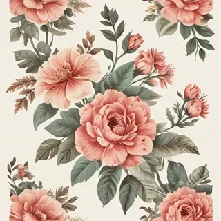 vintage flowers png