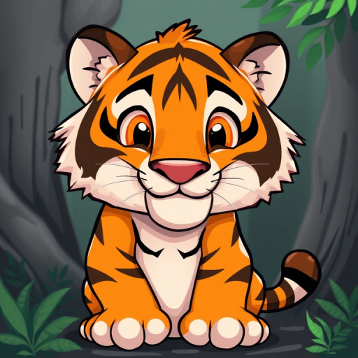 tiger cartoon images