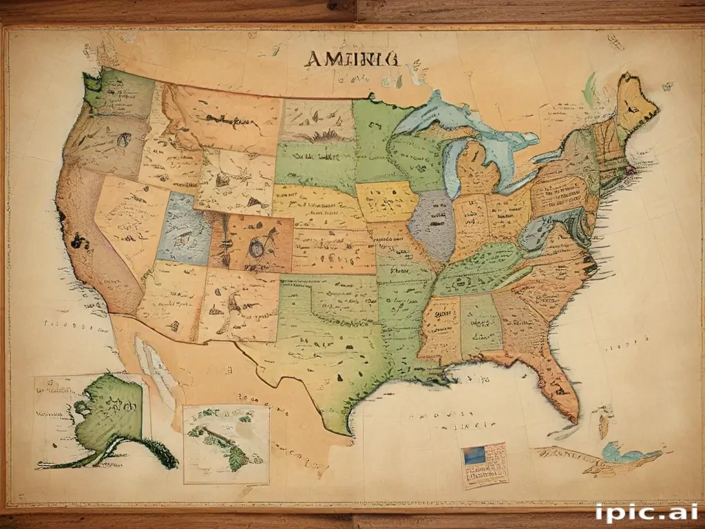 america map