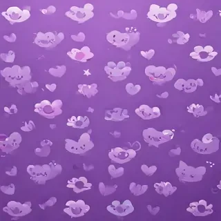 purple cute wallpaper