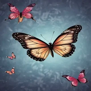 butterfly back ground