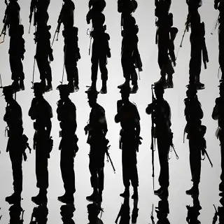 soldier silhouette