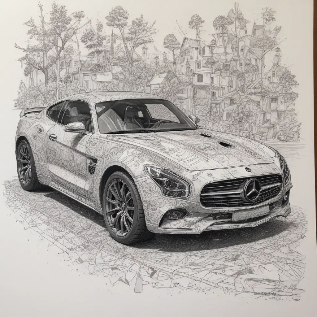 car doodle