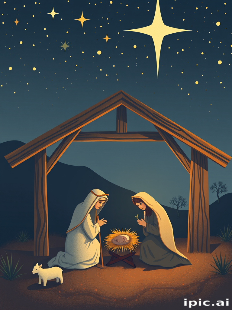 free nativity scene background images