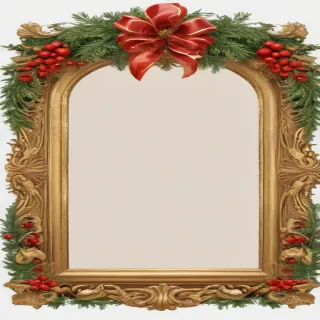 frame clipart christmas
