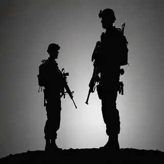 soldier silhouette