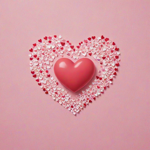 aesthetic heart background