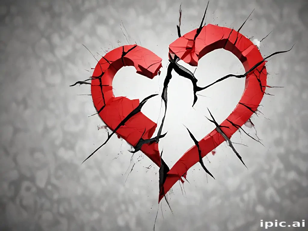 broken heart wallpaper