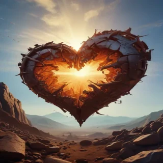 backgrounds broken heart