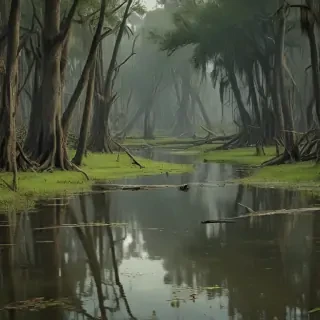 swamp background
