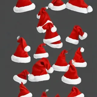 christmas hat no background
