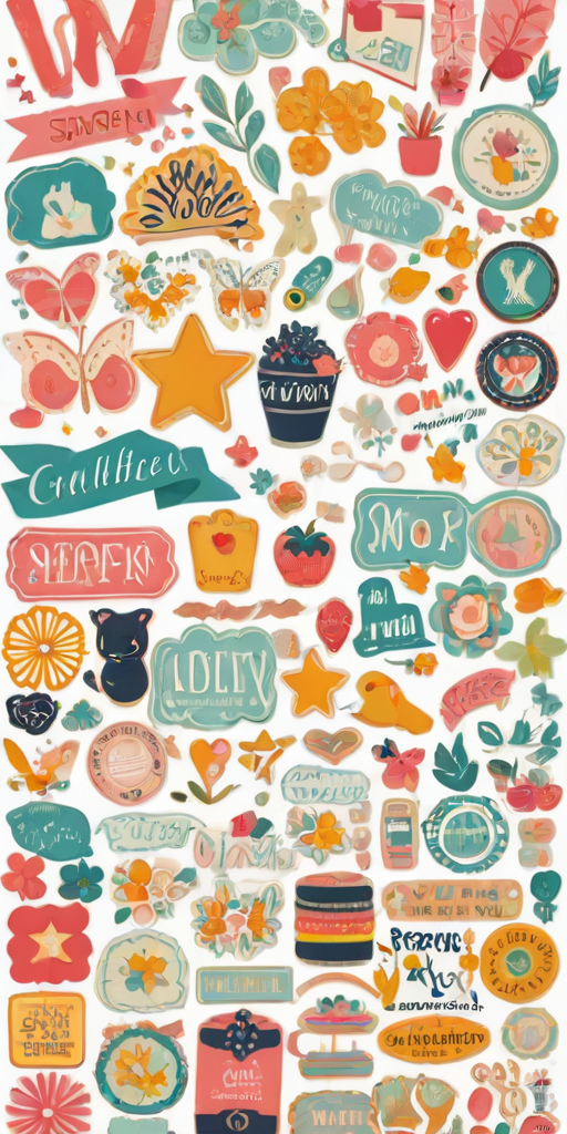 online scrapbook stickers