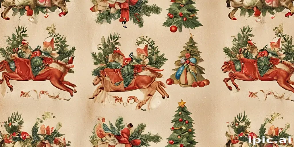 printable vintage christmas images