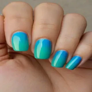 blue green gradient