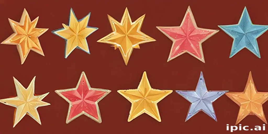 christmas stars clip art