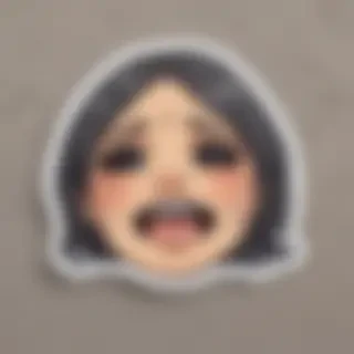 crying sticker