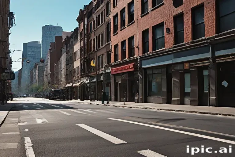 city street background