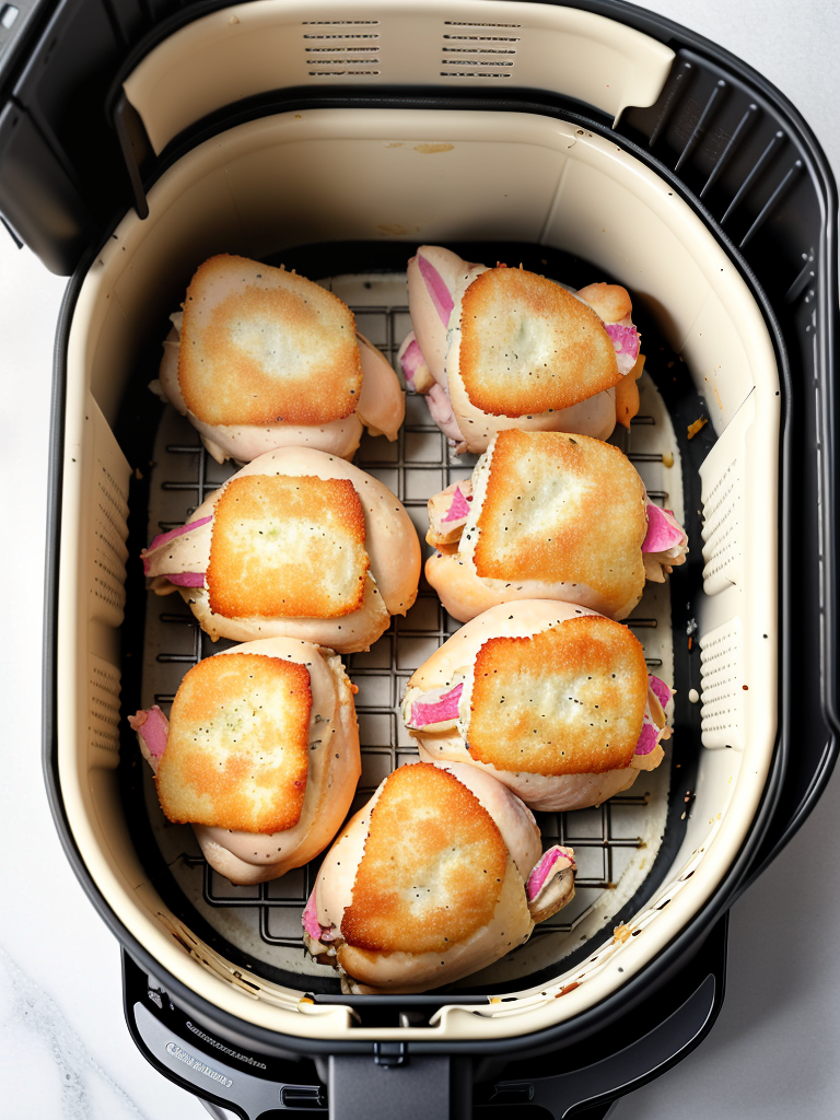 frozen chicken cordon bleu in air fryer