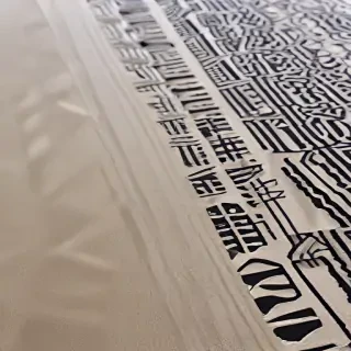 patterned line