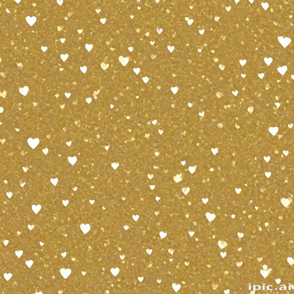 gold heart wallpaper