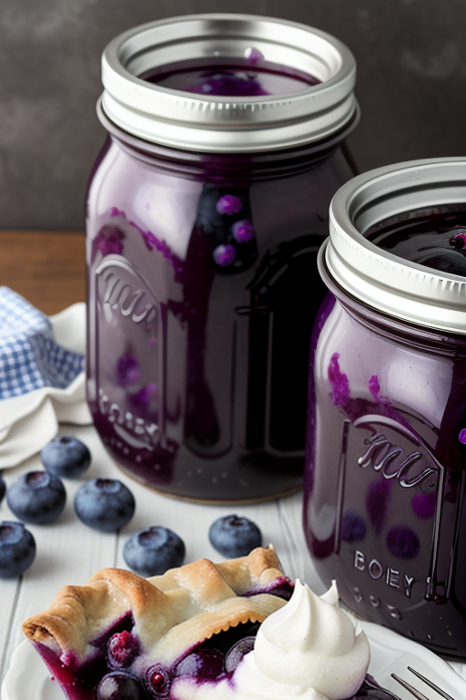 canning blueberry pie filling recipes