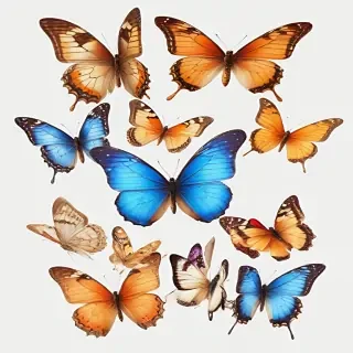 butterflies png transparent